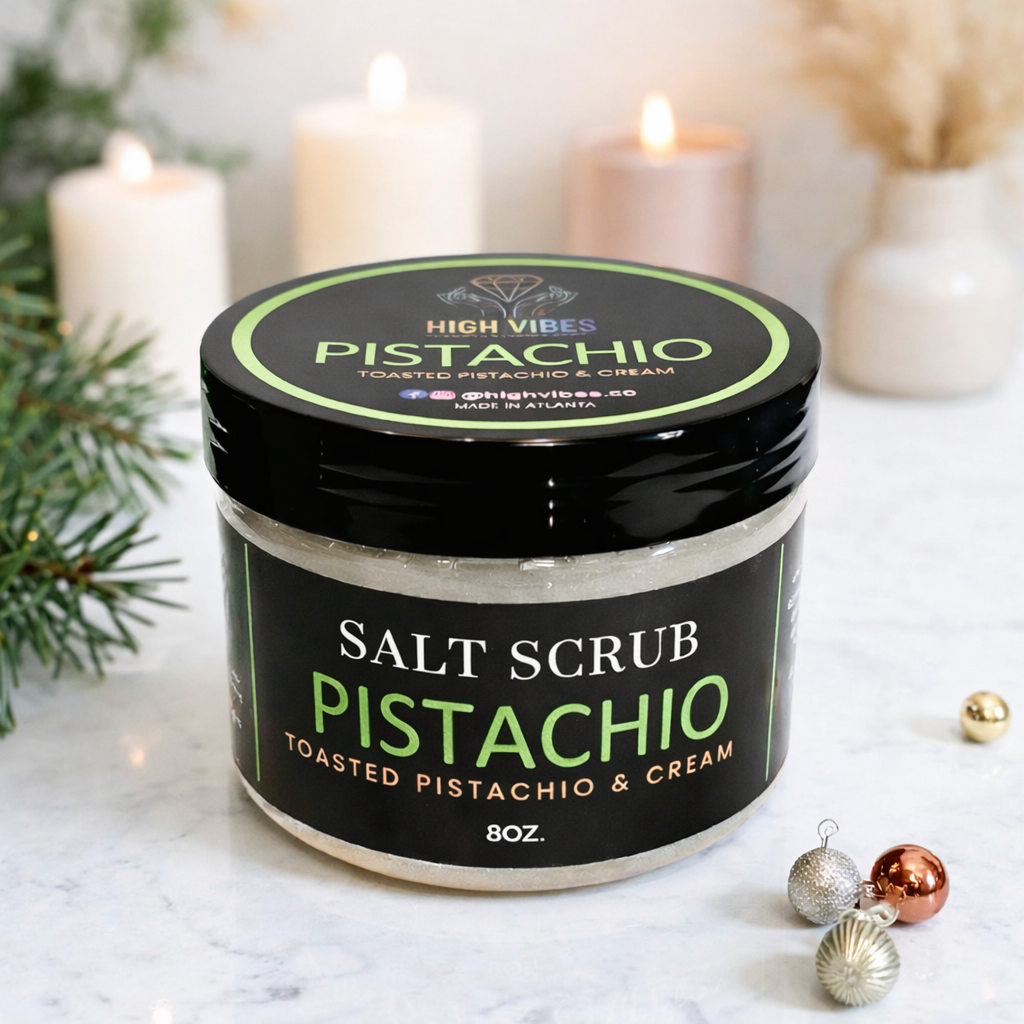 PISTACHIO (Toasted Pistachio & Cream Salt Scrub)