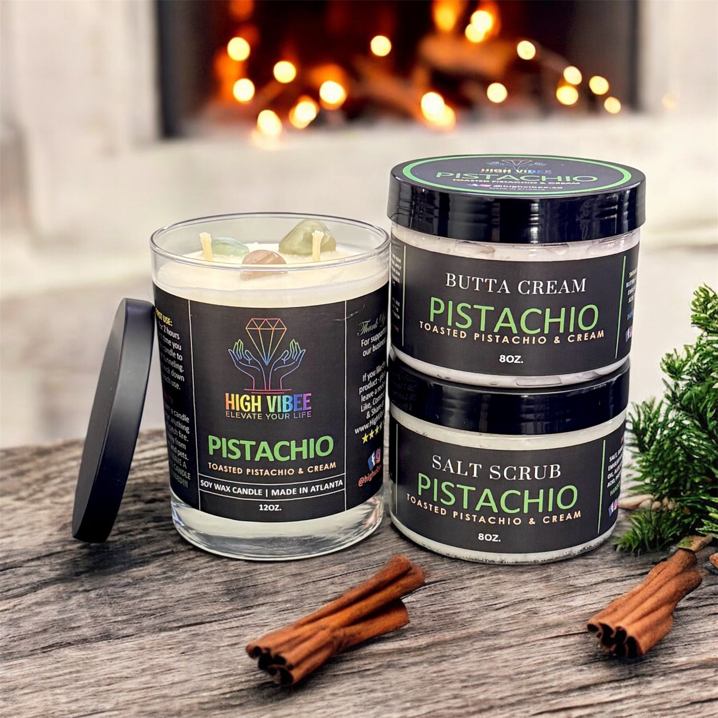 PISTACHIO VIBEEY BAG (TOASTED PISTACHIO & CREAM)