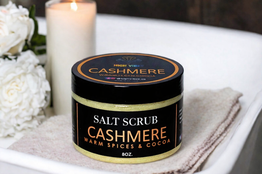 CASHMERE (Warm Spices & Cocoa Butter Salt Scrub)