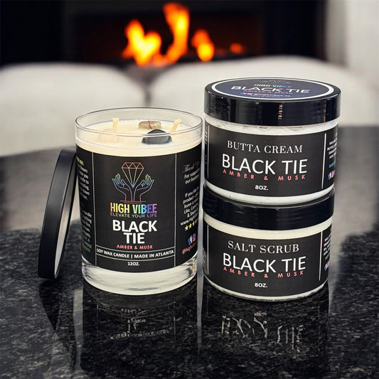 BLACK TIE VIBEEY BAG (AMBER & MUSK)