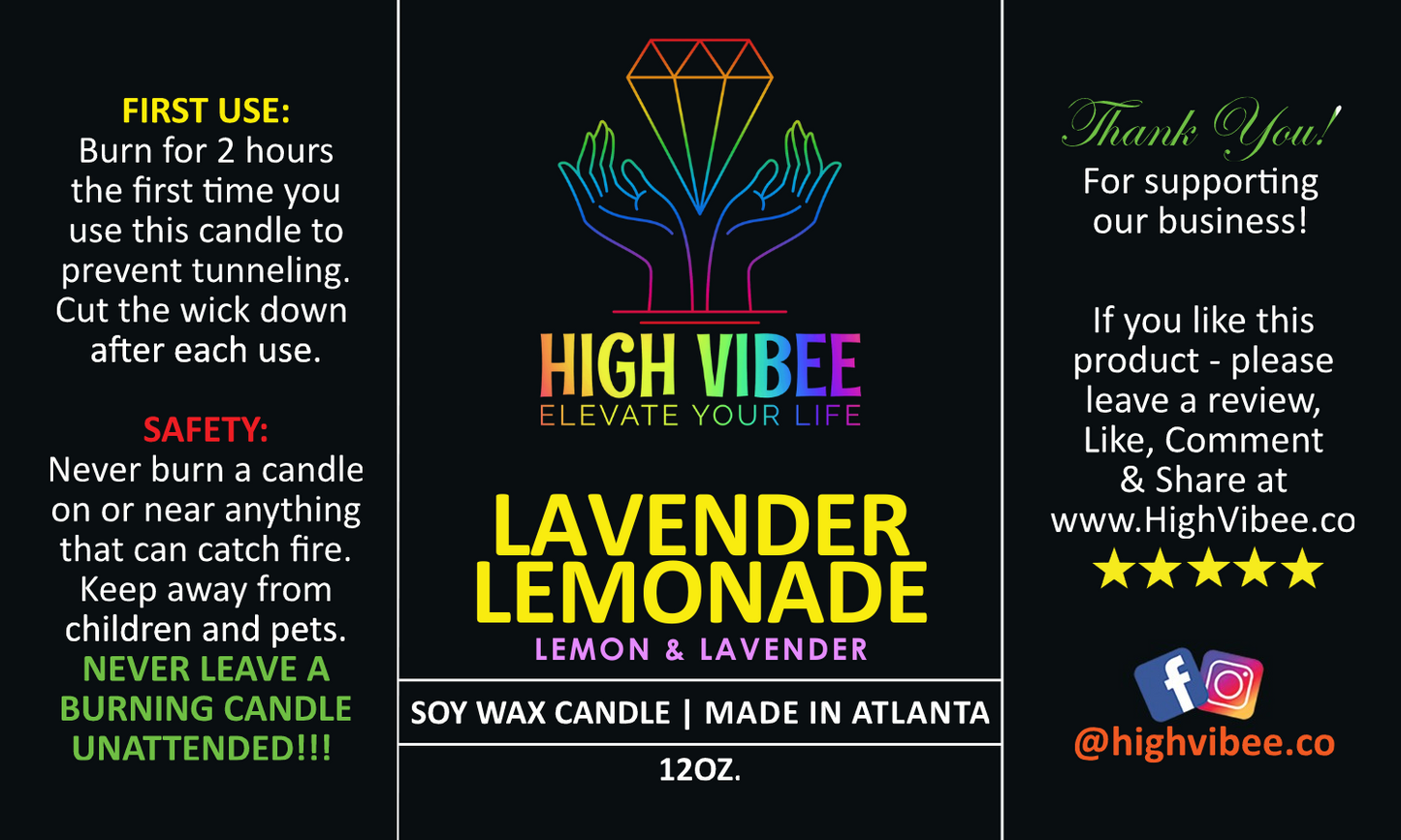 LAVENDER LEMONADE (Candle)