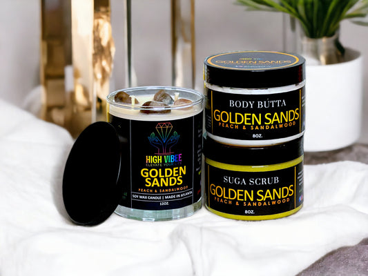 GOLDEN SANDS VIBEEY BAG (PEACH & SANDALWOOD)