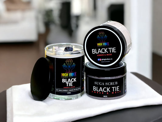BLACK TIE VIBEEY BAG (AMBER & MUSK)